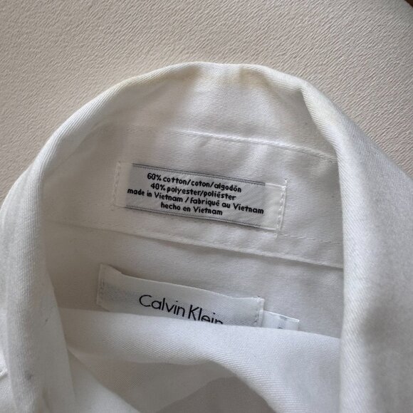 Calvin Klein Boys Black Suit Set 3 Piece Formal Outfit + Dress Shirt Sz 8 | Wedd - Picture 16 of 16